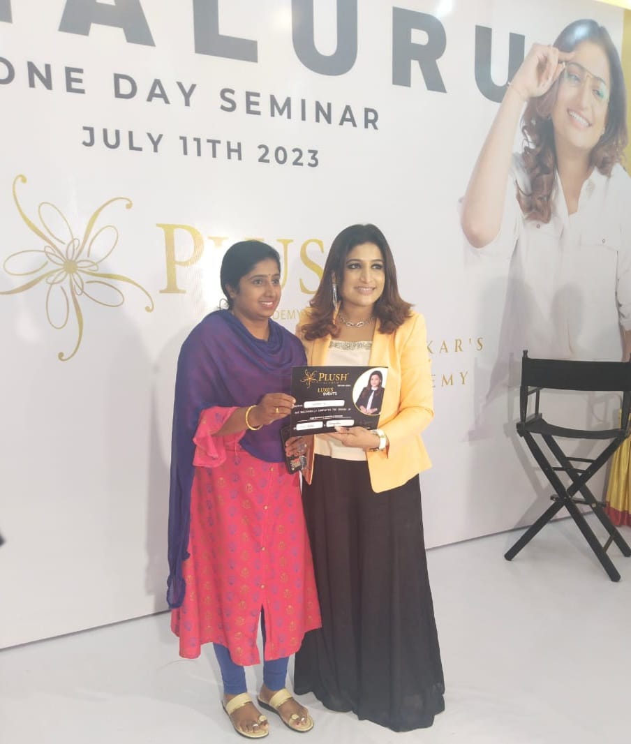 Plush Academy One-Day Seminar certification