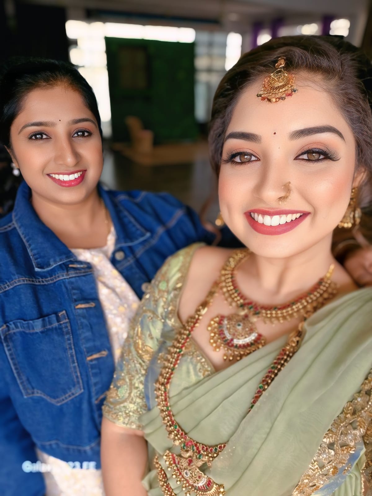 Bridal close-up glam