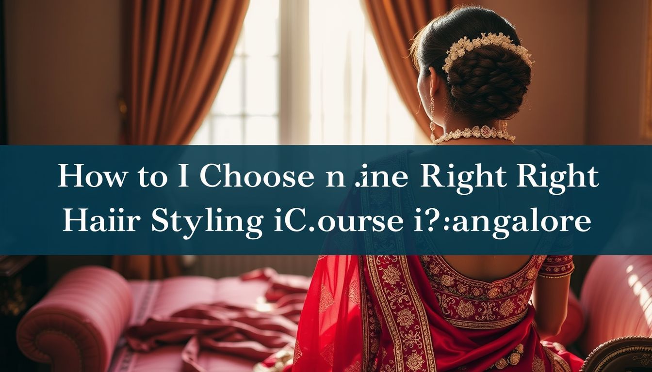 How Do I Choose the Right Hair Styling Course in Bangalore?