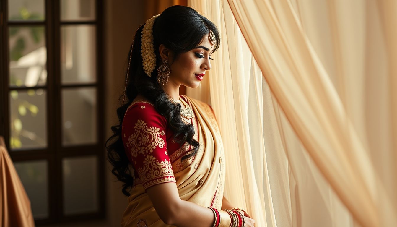 How to Choose the Best Saree Draping Style for Your Pre-Wedding Shoot in Bangalore?