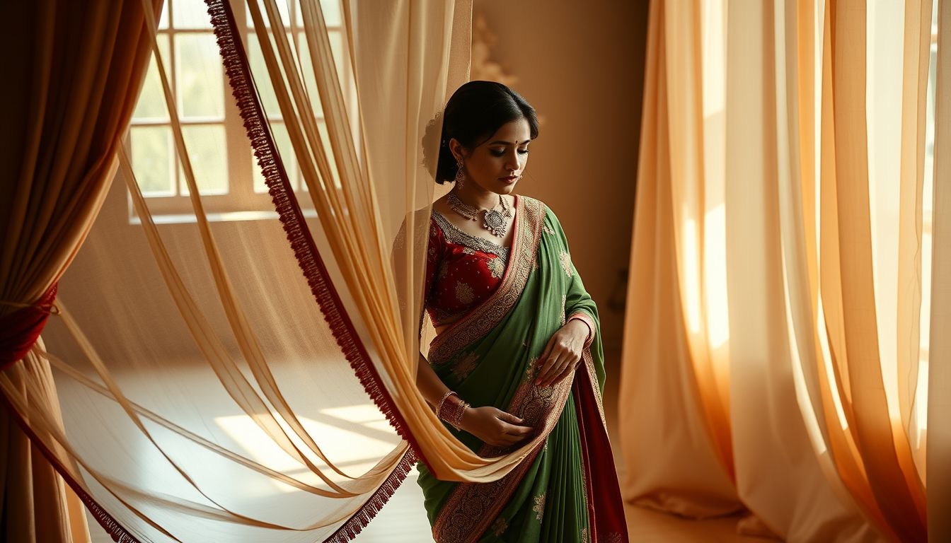 How to Choose the Perfect Saree Draping for a Maternity Shoot in Bangalore?