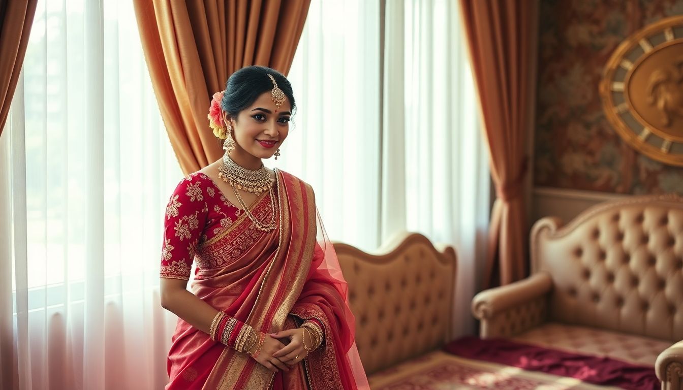 Where Can I Find the Best Half Saree Function Makeover in Bangalore?